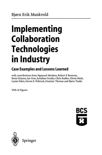 Implementing Collaboration Technologies in Industry