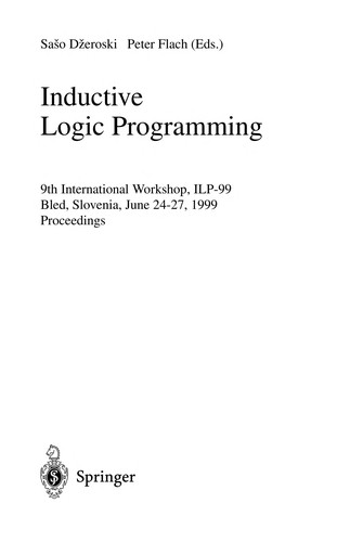Inductive logic programming
