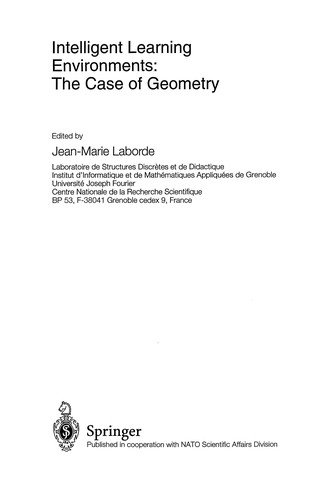 Intelligent Learning Environments: The Case of Geometry