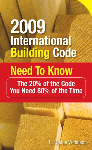 2009 International building code need to know