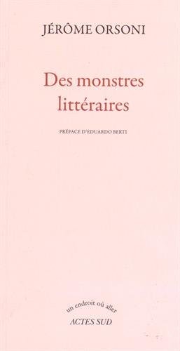 Des monstres littéraires