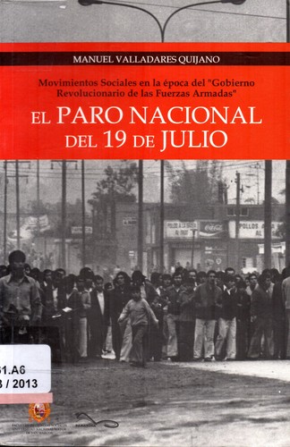 El paro nacional del 19 de julio de 1977