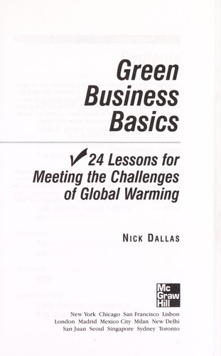 Green business basics