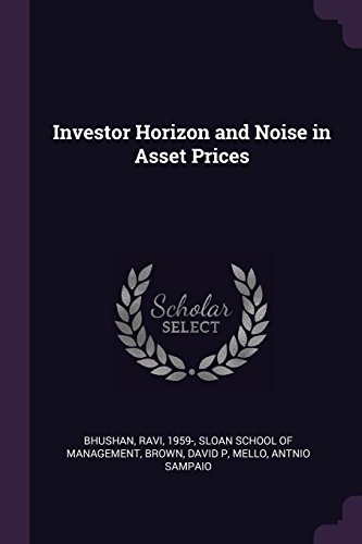 Investor Horizon and Noise in Asset Prices