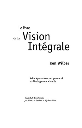 Le livre de la vision intégrale