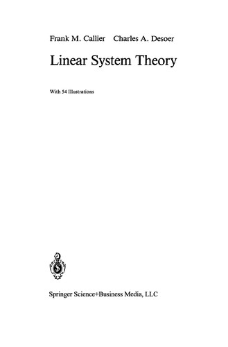 Linear System Theory