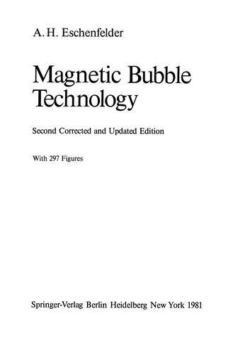Magnetic Bubble Technology