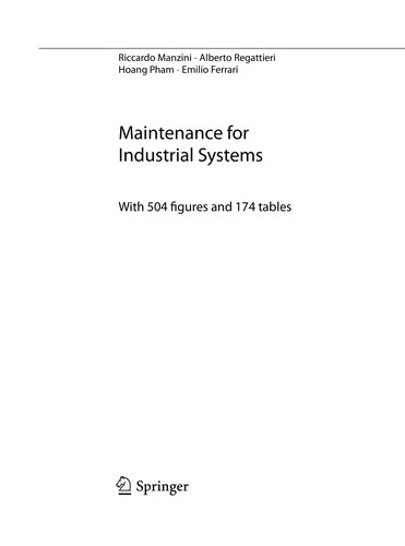 Maintenance for Industrial Systems