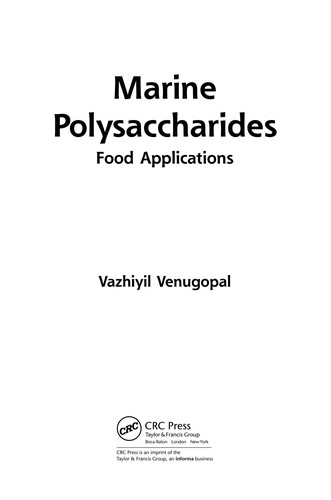 Marine polysaccharides