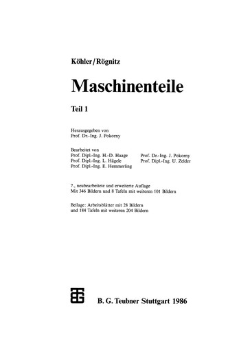 Maschinenteile