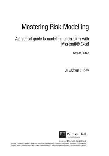 Mastering risk modelling