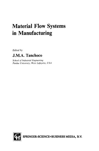 Material Flow Systems in Manufacturing