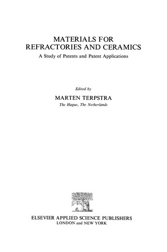 Materials for Refractories and Ceramics