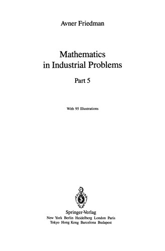 Mathematics in Industrial Problems
