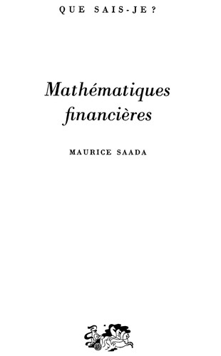 Mathématiques financières