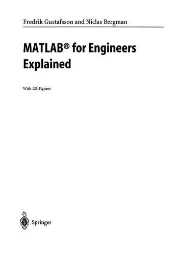 MATLAB® for Engineers Explained