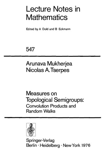 Measures on topological semigroups