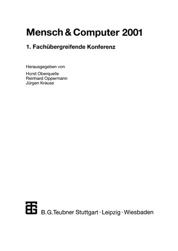 Mensch & Computer 2001