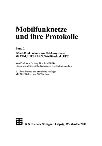 Mobilfunknetze und ihre Protokolle