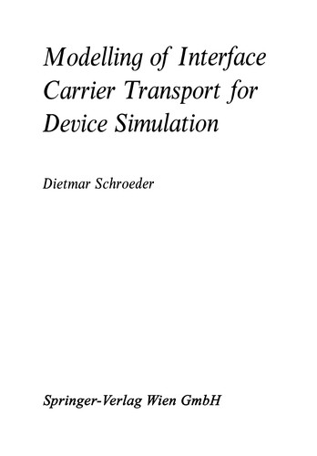 Modelling of Interface Carrier Transport for Device Simulation