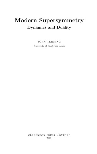 MODERN SUPERSYMMETRY: DYNAMICS AND DUALITY