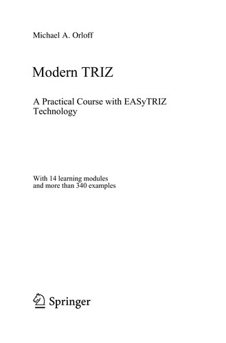 Modern TRIZ