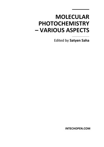 Molecular photochemistry