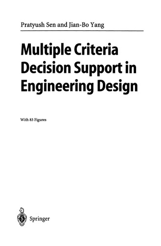 Multiple Criteria Decision Support in Engineering Design