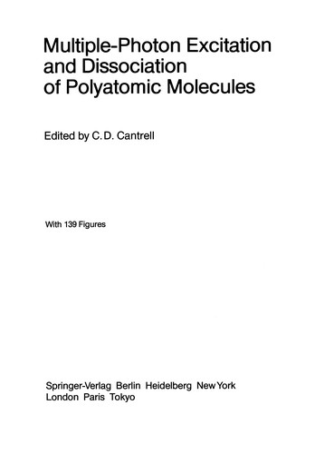 Multiple-Photon Excitation and Dissociation of Polyatomic Molecules
