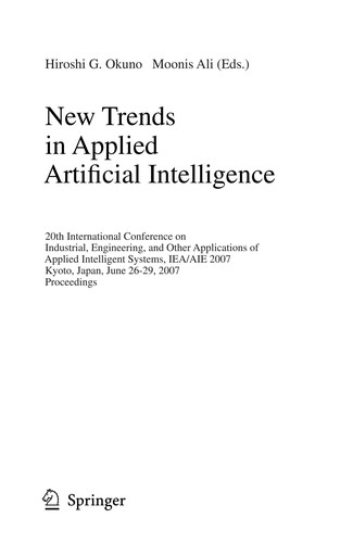 New trends in applied artificial intelligence