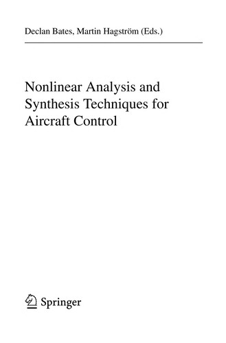 Nonlinear analysis and synthesis techniques for aircraft control