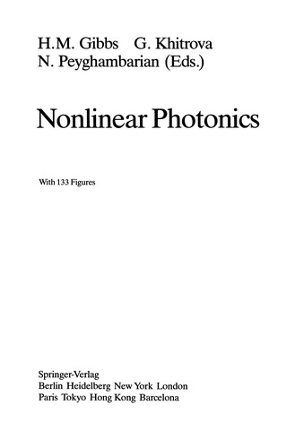 Nonlinear Photonics