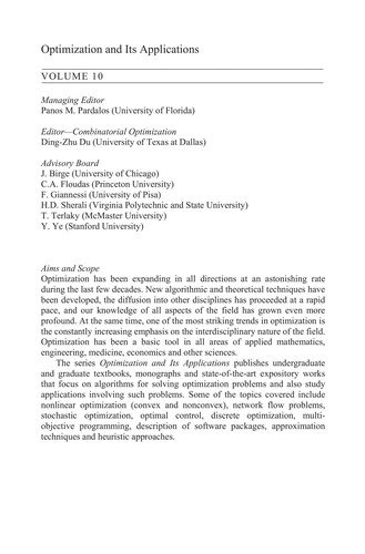 Nonsmooth vector functions and continuous optimization
