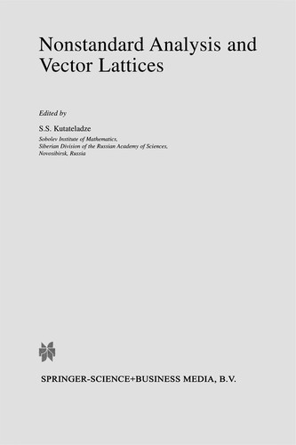 Nonstandard Analysis and Vector Lattices