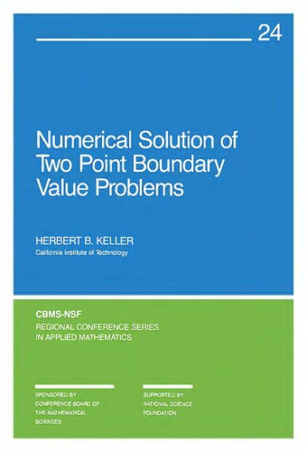 Numerical solution of two point boundary value problems