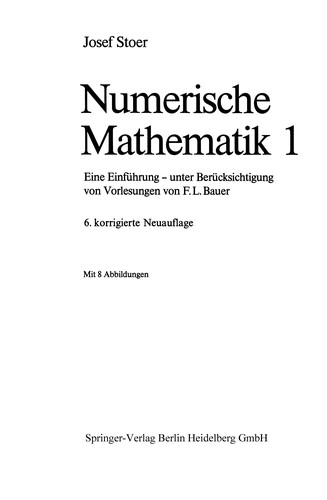 Numerische Mathematik