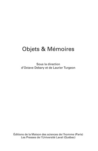 Objets & me moires