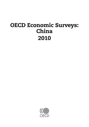 Oecd Economic Surveys