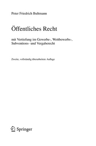 O ffentliches Recht