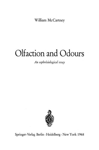 Olfaction and odours