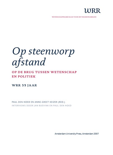 Op steenworp afstand