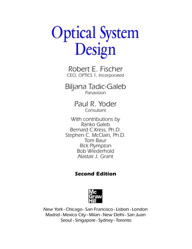 Optical system design