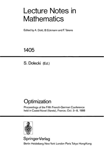 Optimization