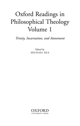 Oxford readings in philosophical theology