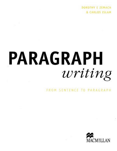 Paragraph writing