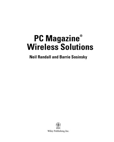 PC Magazine wireless solutions