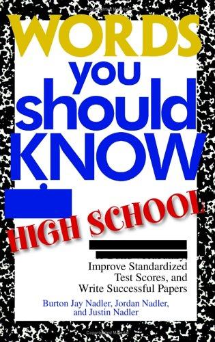 Words you should know in high school