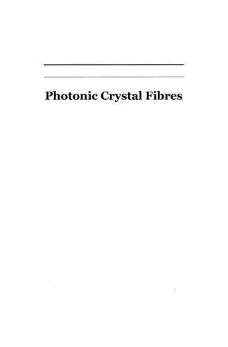 Photonic Crystal Fibres