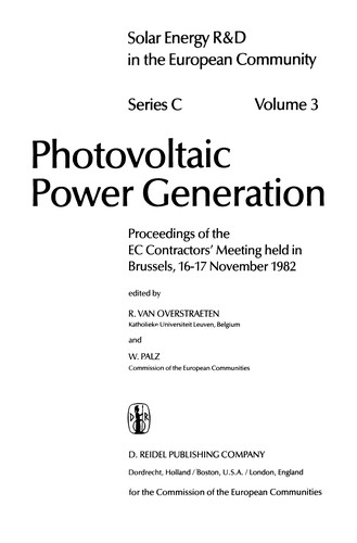 Photovoltaic Power Generation