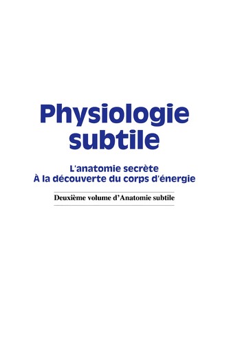 Anatomie subtile